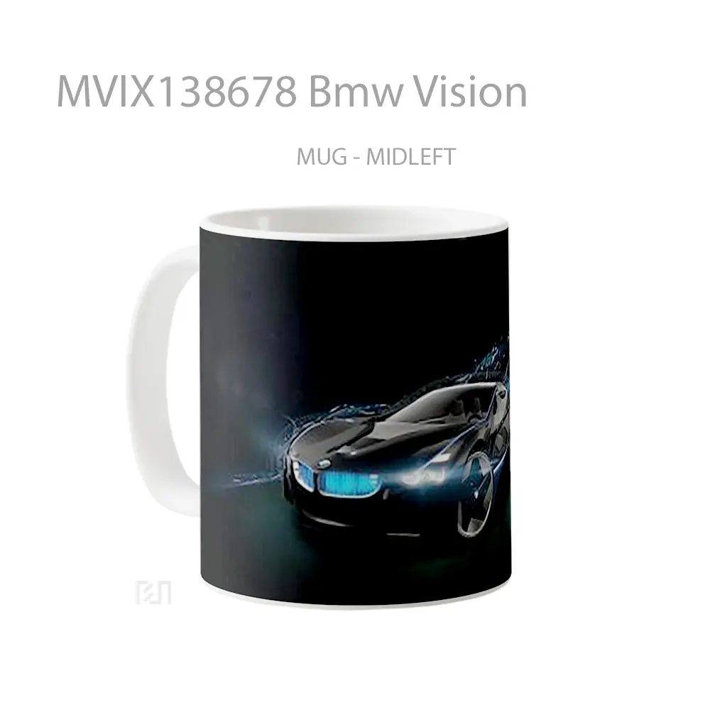 Mug Bmw Vision Gelas Superhero - All-side / Desain