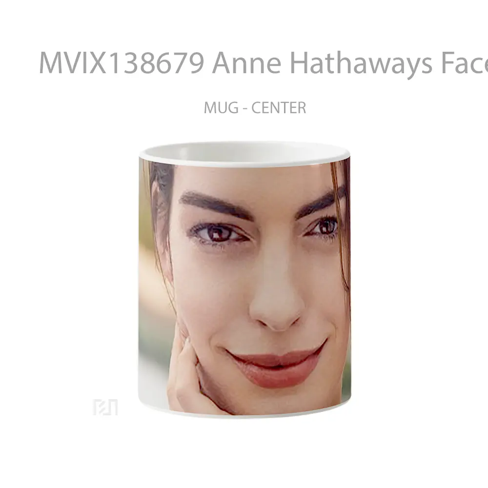 Mug Anne Hathaways Face Gelas Keramik Unik