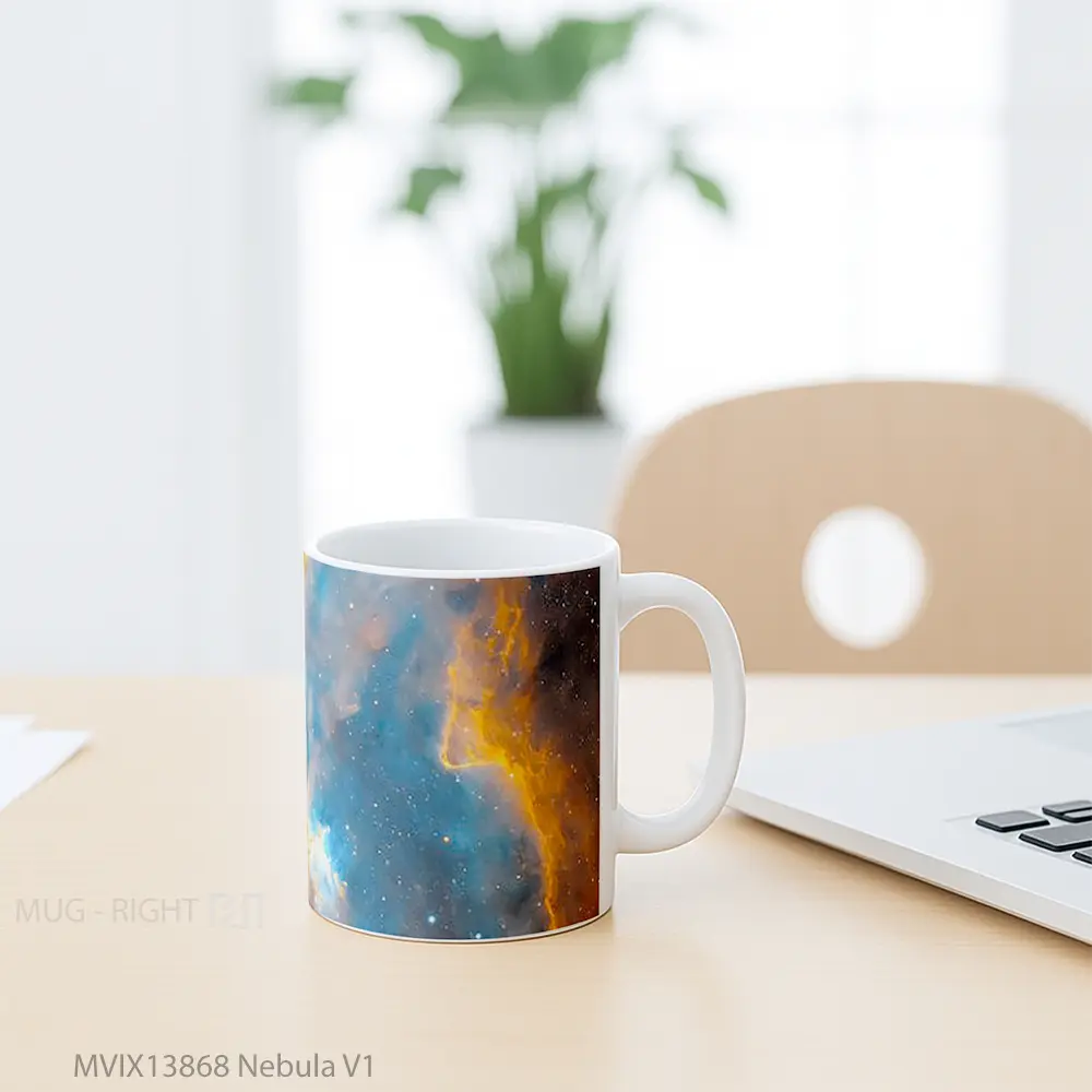 Mug Nebula V1 Gelas Astronomi - All-side / Desain