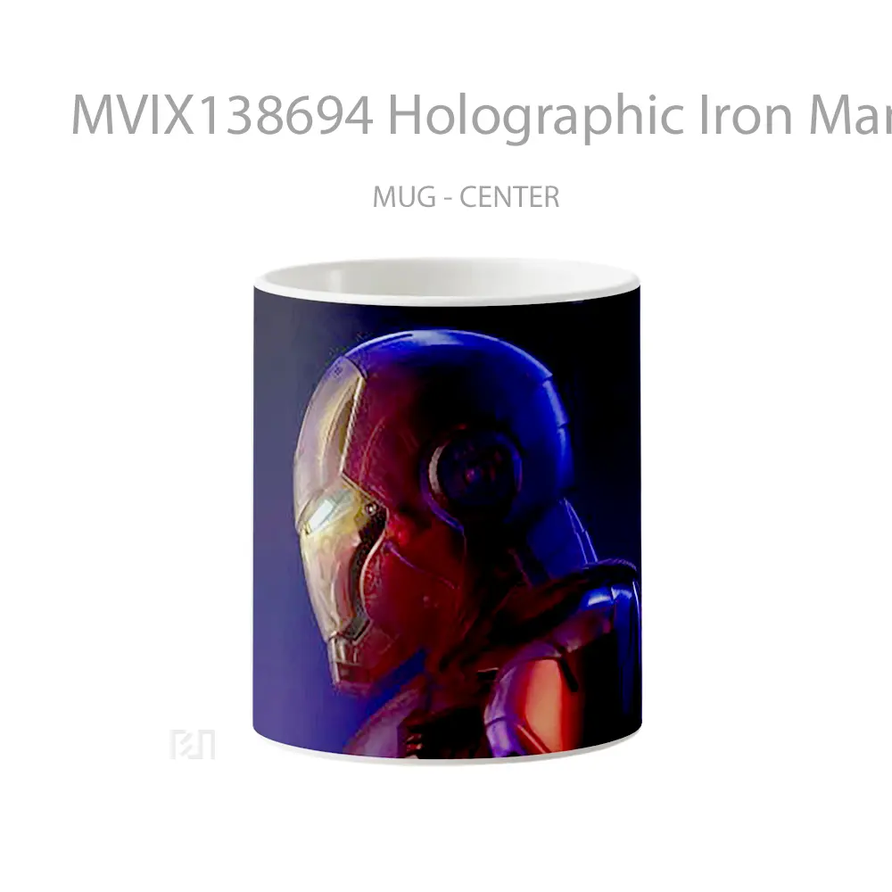 Mug Holographic Iron Man Gelas Superhero