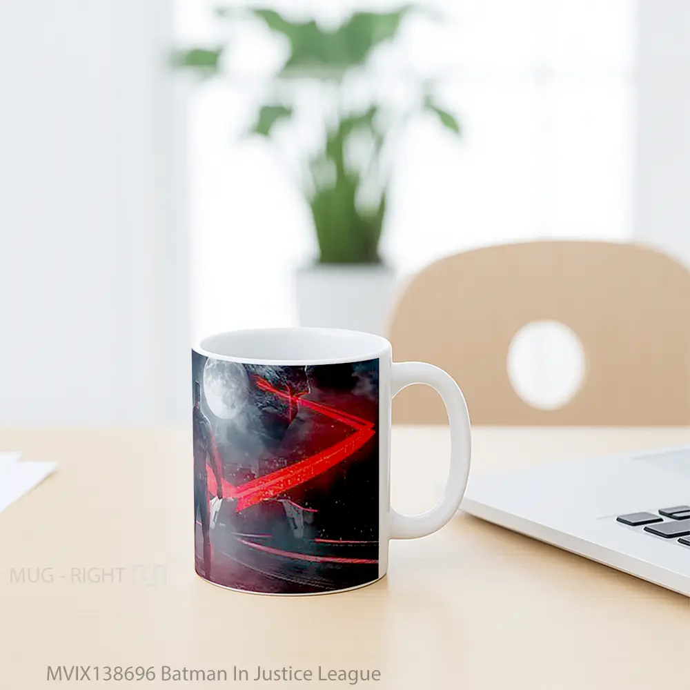 Mug Batman In Justice League Gelas Superhero - All-side / Desain