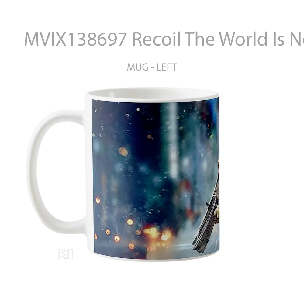 Mug Recoil The World Is Now Game Cangkir Gamer - All-side / Desain