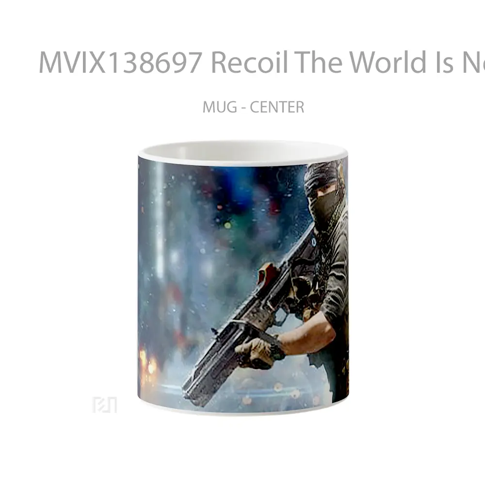 Mug Recoil The World Is Now Game Cangkir Gamer