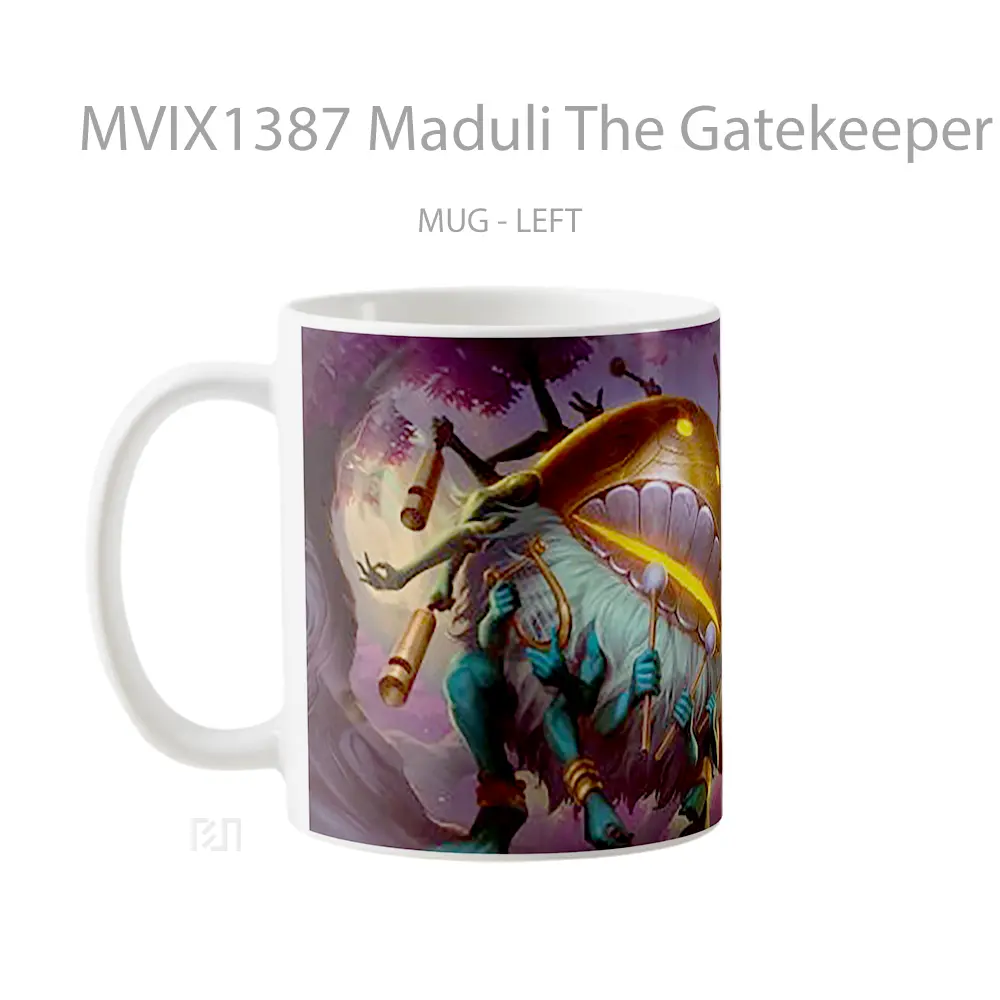 Mug Maduli The Gatekeeper Bandle City Legends Of Runeterra Gelas Keramik Unik - All-side / Desain