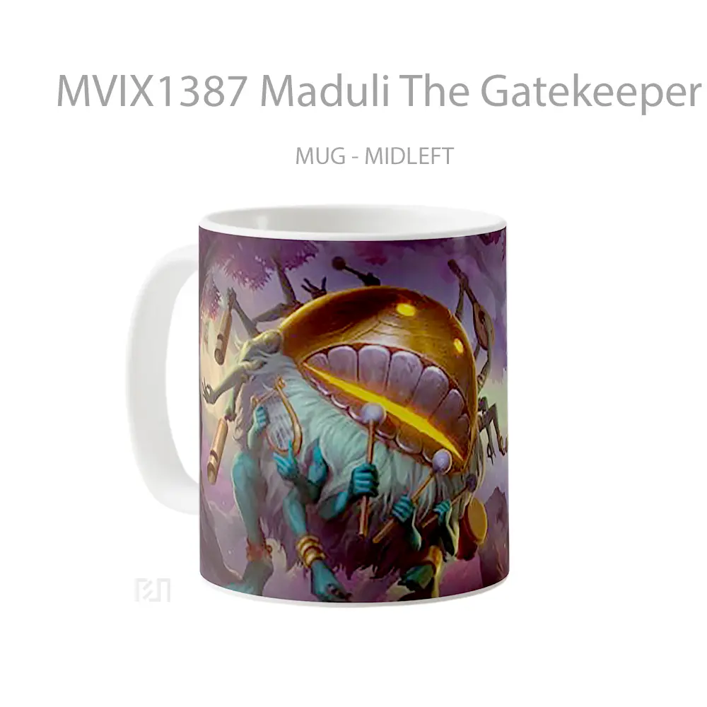 Mug Maduli The Gatekeeper Bandle City Legends Of Runeterra Gelas Keramik Unik - All-side / Desain