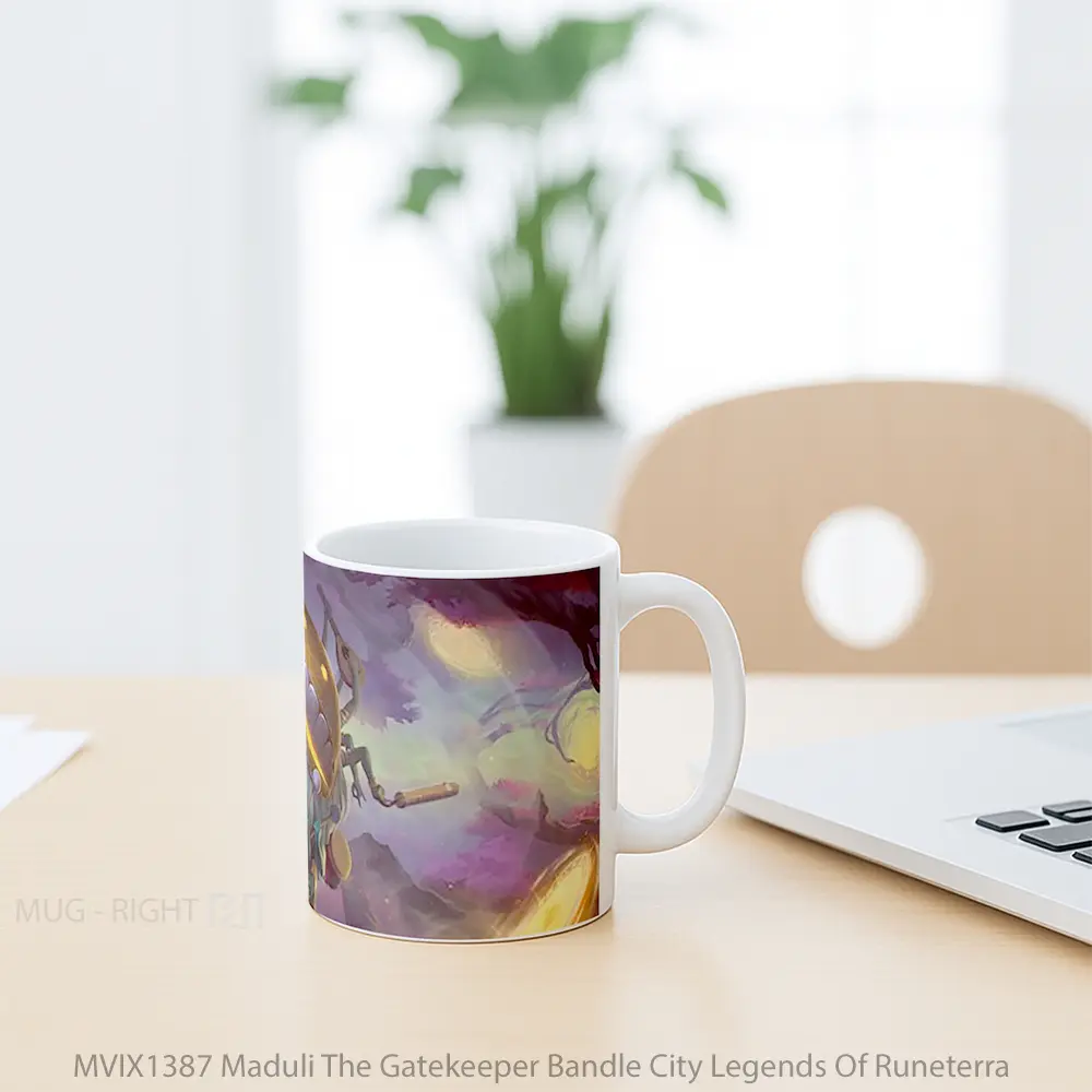Mug Maduli The Gatekeeper Bandle City Legends Of Runeterra Gelas Keramik Unik - All-side / Desain