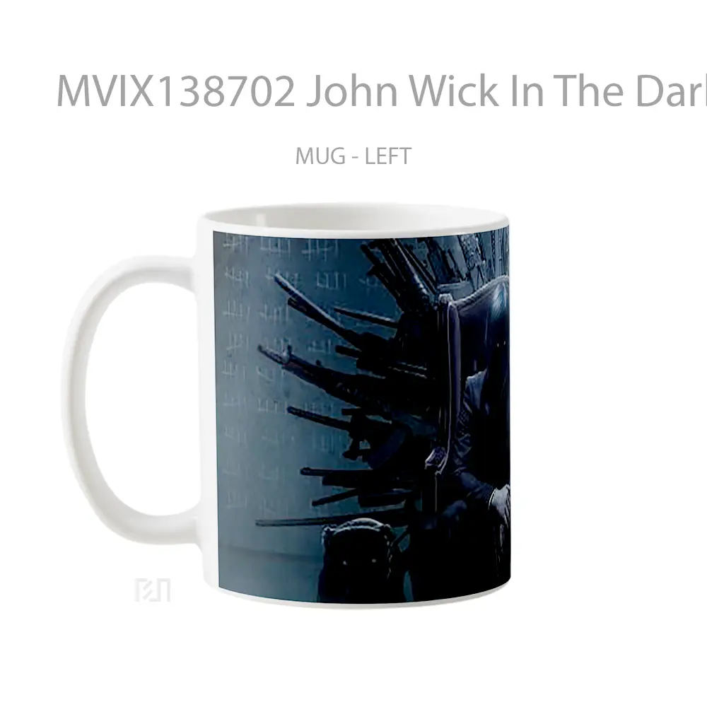 Mug John Wick In The Darkness Gelas Keramik Unik - All-side / Desain