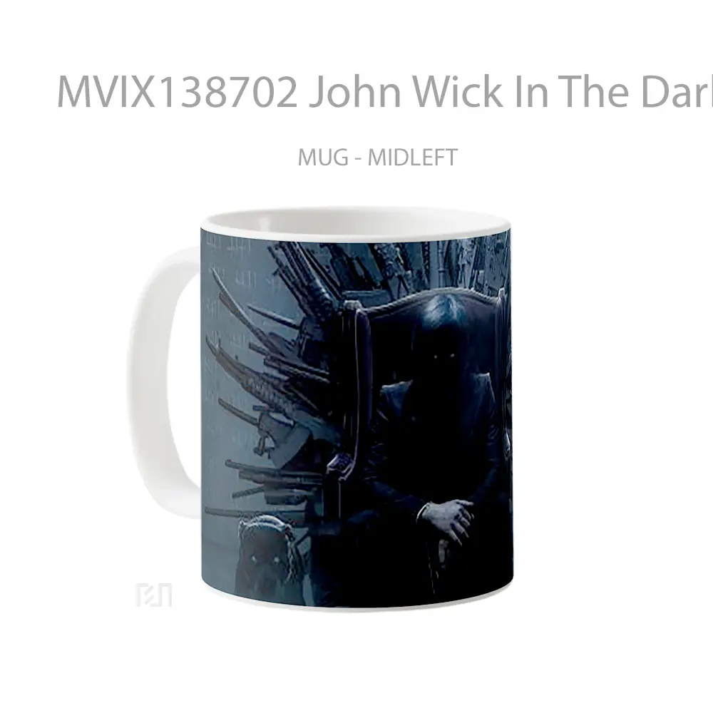 Mug John Wick In The Darkness Gelas Keramik Unik - All-side / Desain