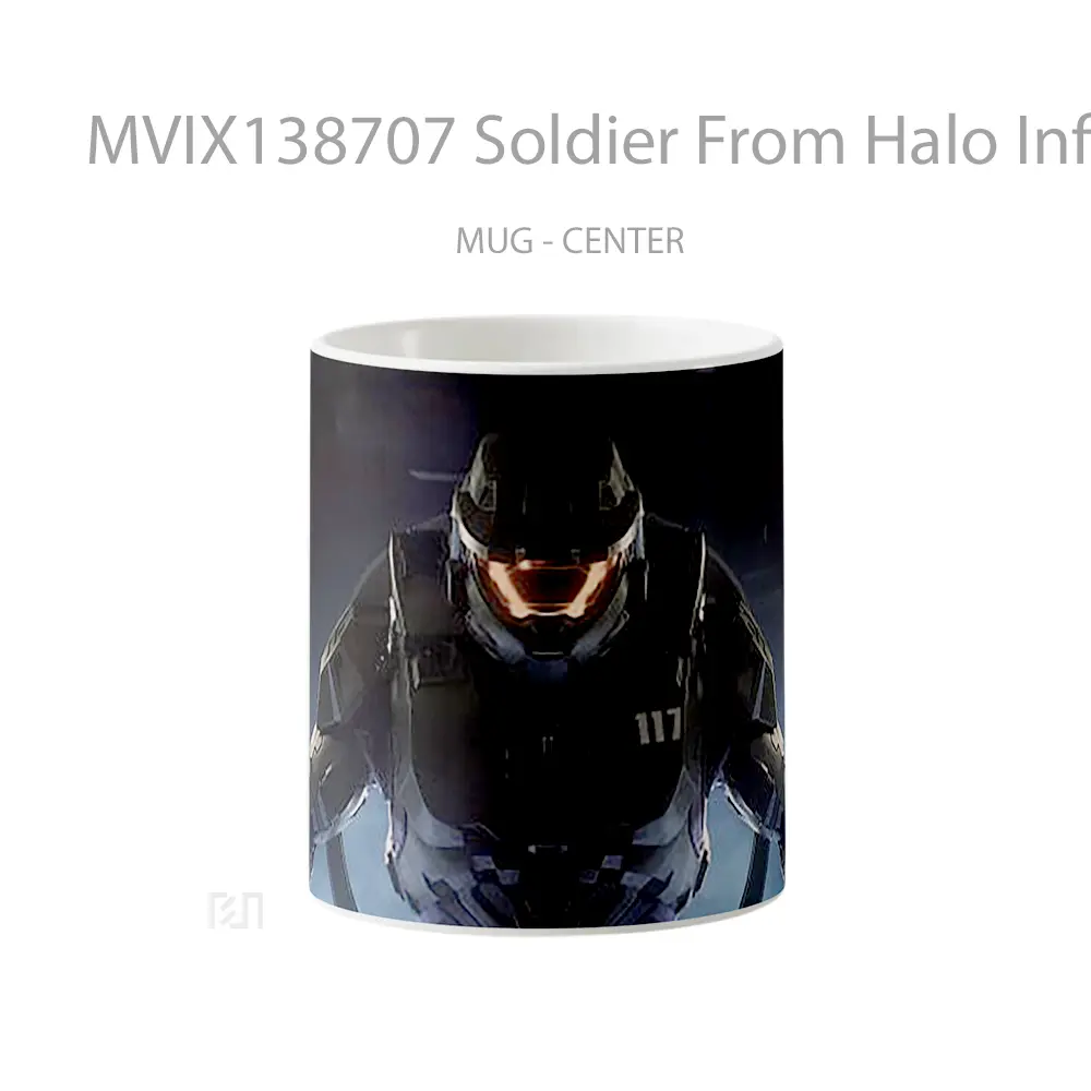 Mug Soldier From Halo Infinite 2020 Cangkir Gamer