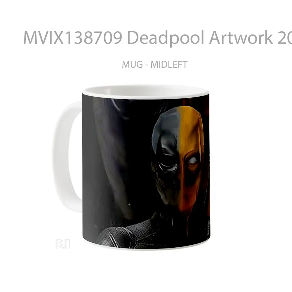 Mug Deadpool Artwork 2020 Gelas Superhero - All-side / Desain