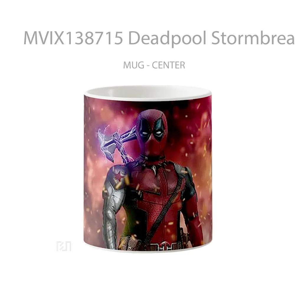 Mug Deadpool Stormbreaker Gelas Superhero