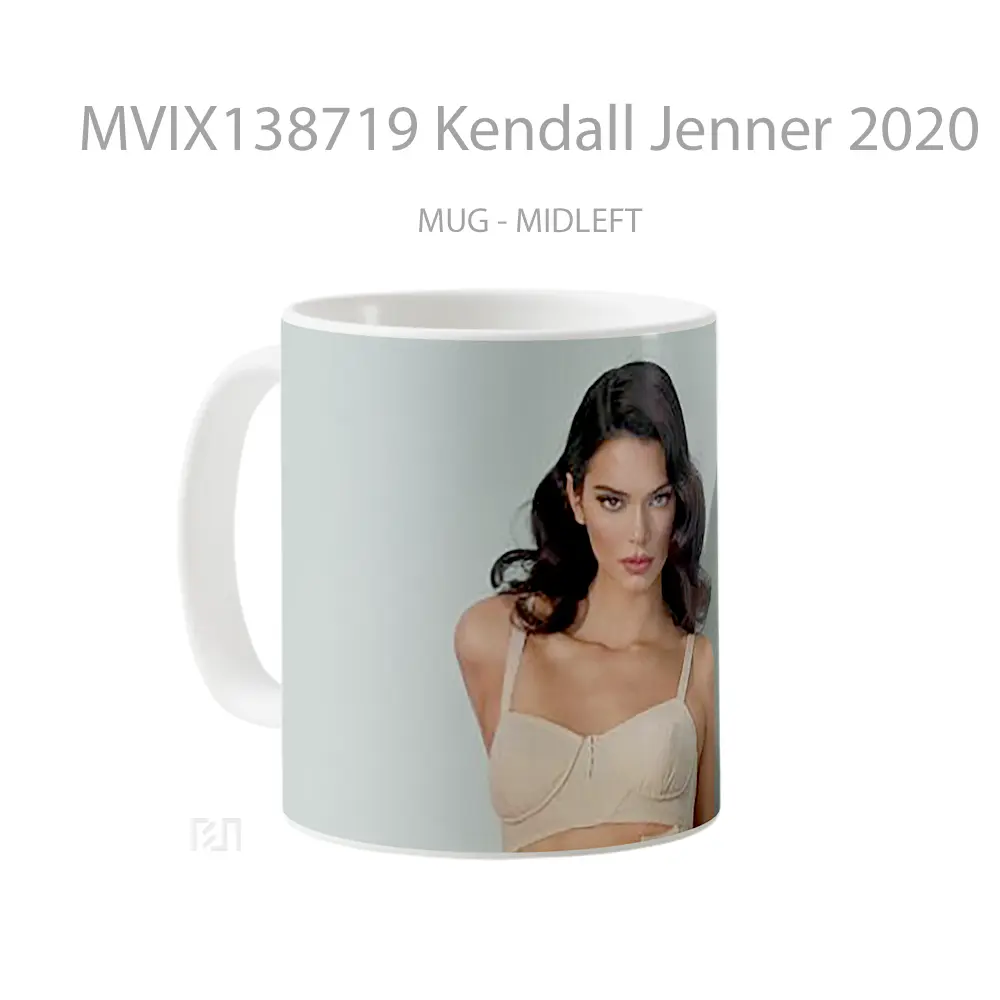 Mug Kendall Jenner 2020 Gelas Selebriti - All-side / Desain
