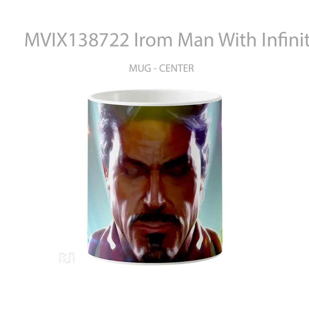 Mug Irom Man With Infinity Gems Gelas Keramik Unik
