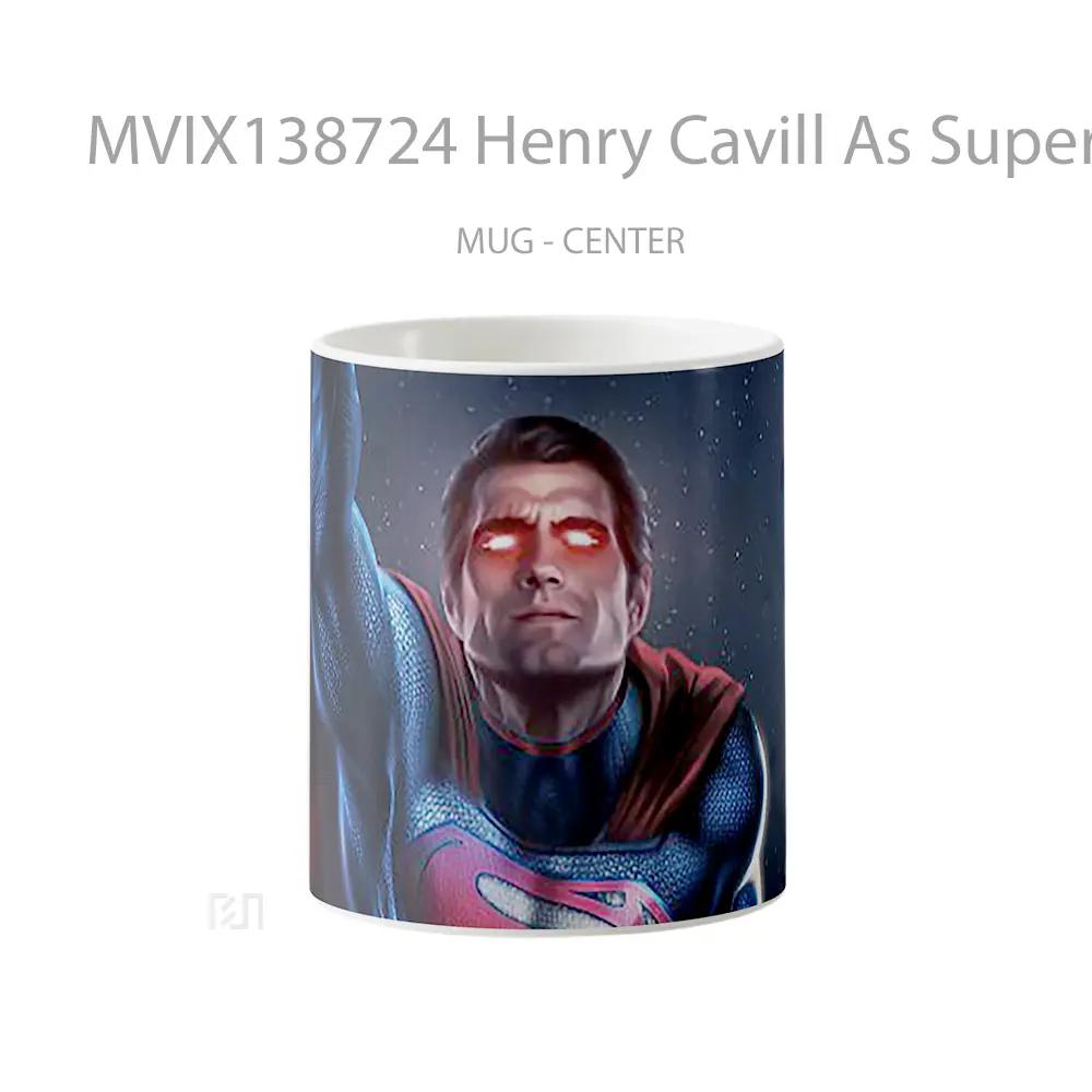 Mug Henry Cavill As Superman 2020 Gelas Superhero