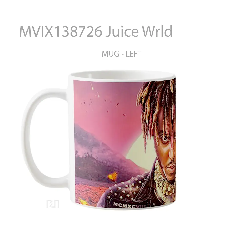 Mug Juice Wrld Gelas Keramik Unik - All-side / Desain