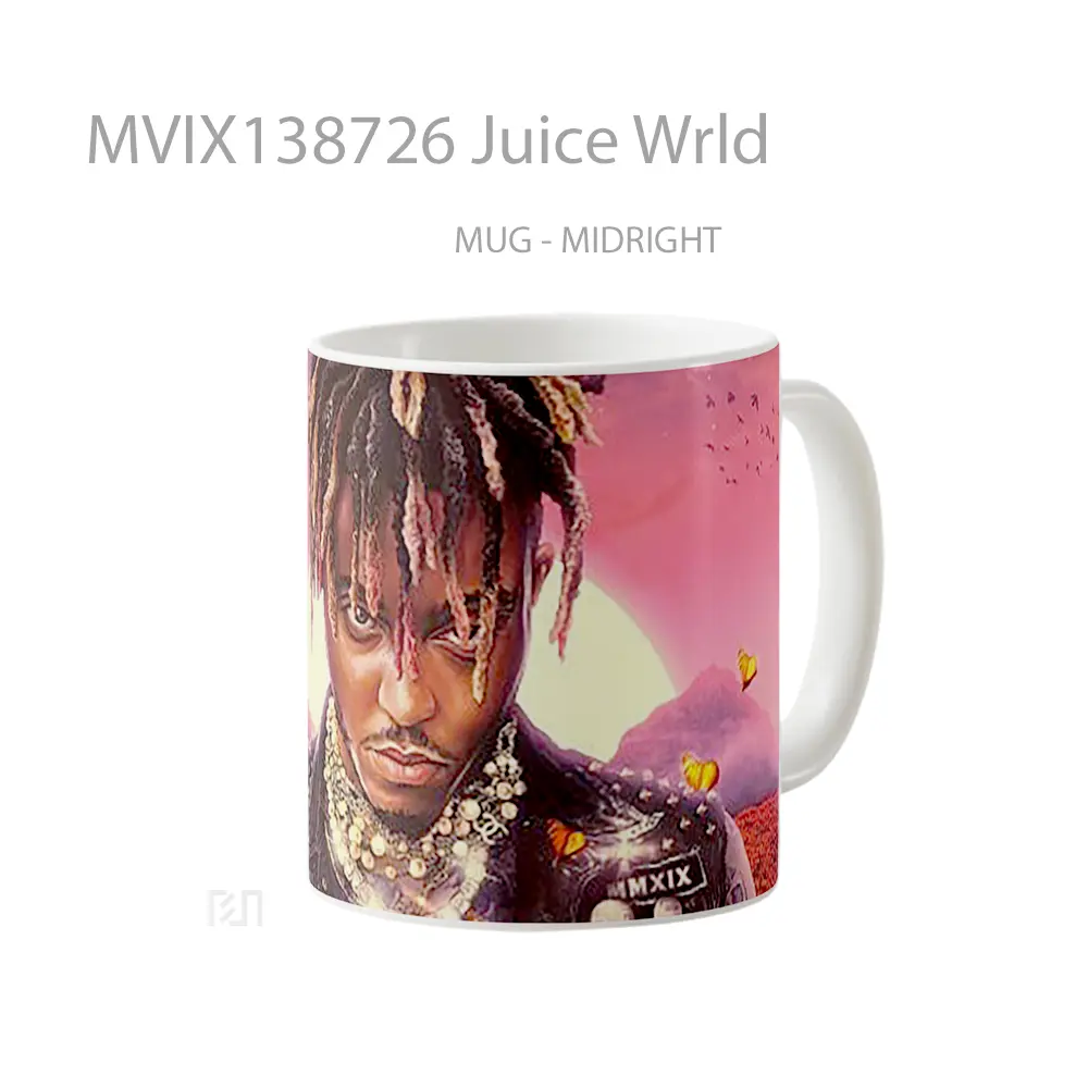 Mug Juice Wrld Gelas Keramik Unik - All-side / Desain