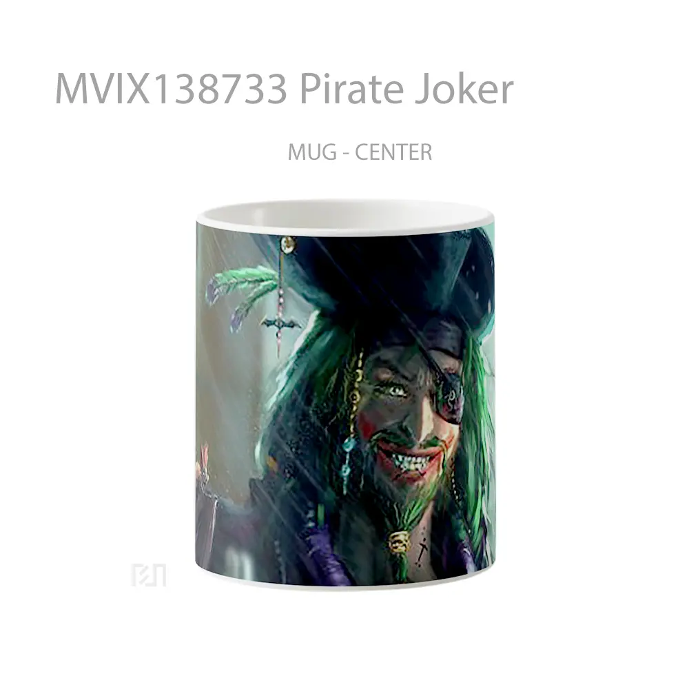 Mug Pirate Joker Gelas Superhero