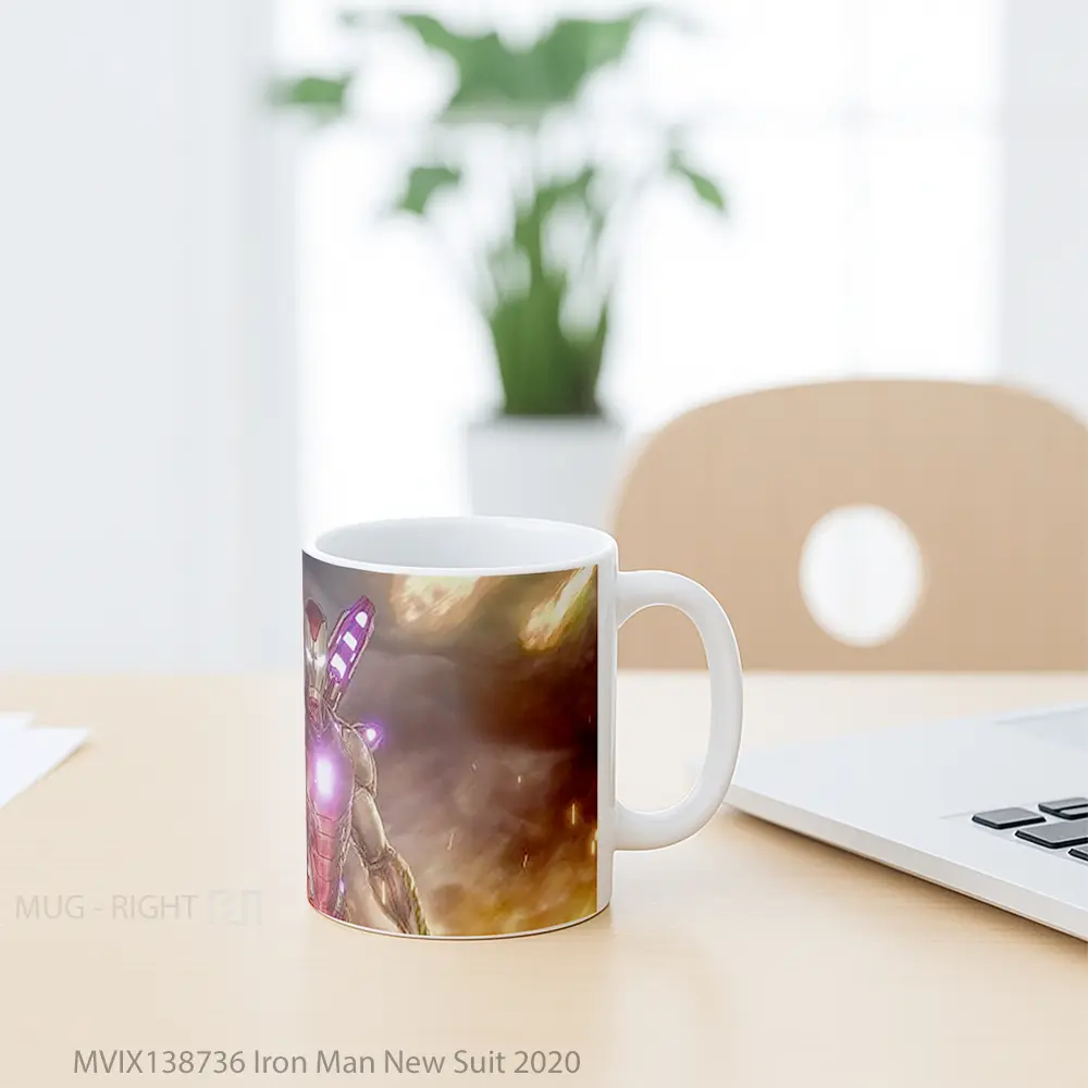 Mug Iron Man New Suit 2020 Gelas Superhero - All-side / Desain
