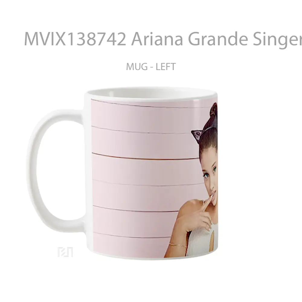 Mug Ariana Grande Singer 2020 Gelas Selebriti - All-side / Desain