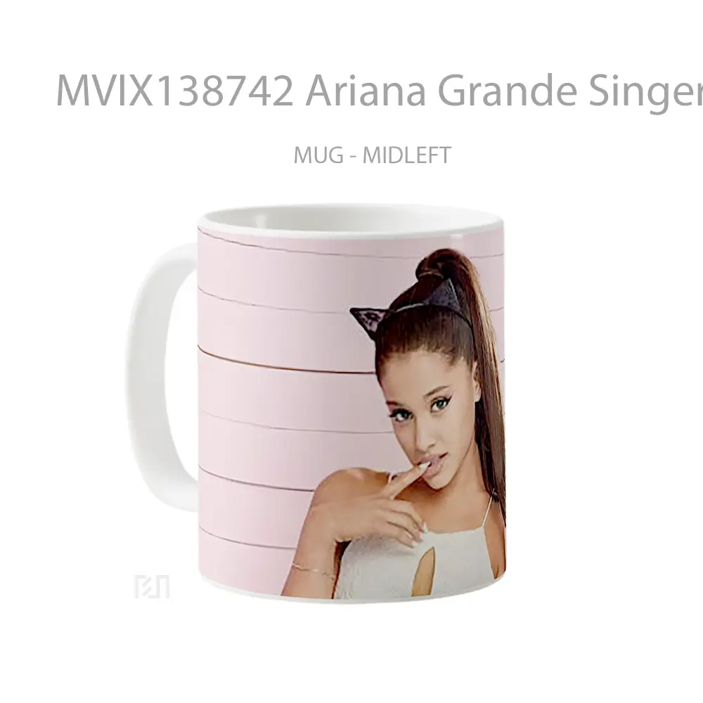 Mug Ariana Grande Singer 2020 Gelas Selebriti - All-side / Desain