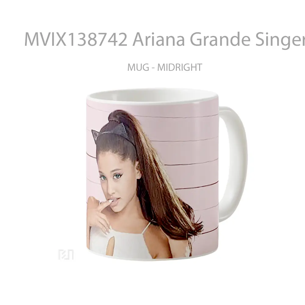 Mug Ariana Grande Singer 2020 Gelas Selebriti - All-side / Desain