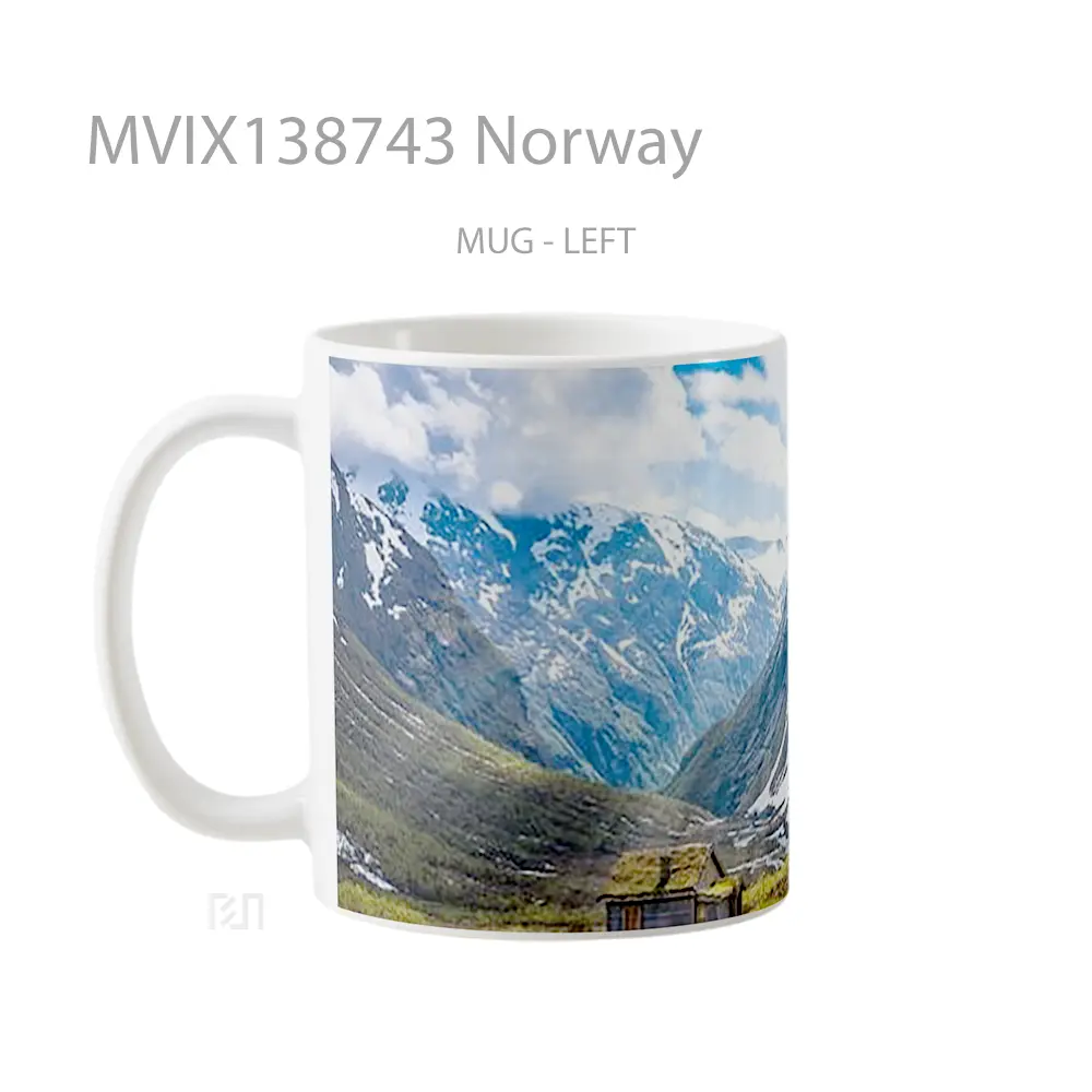 Mug Norway Gelas Keramik Unik - All-side / Desain