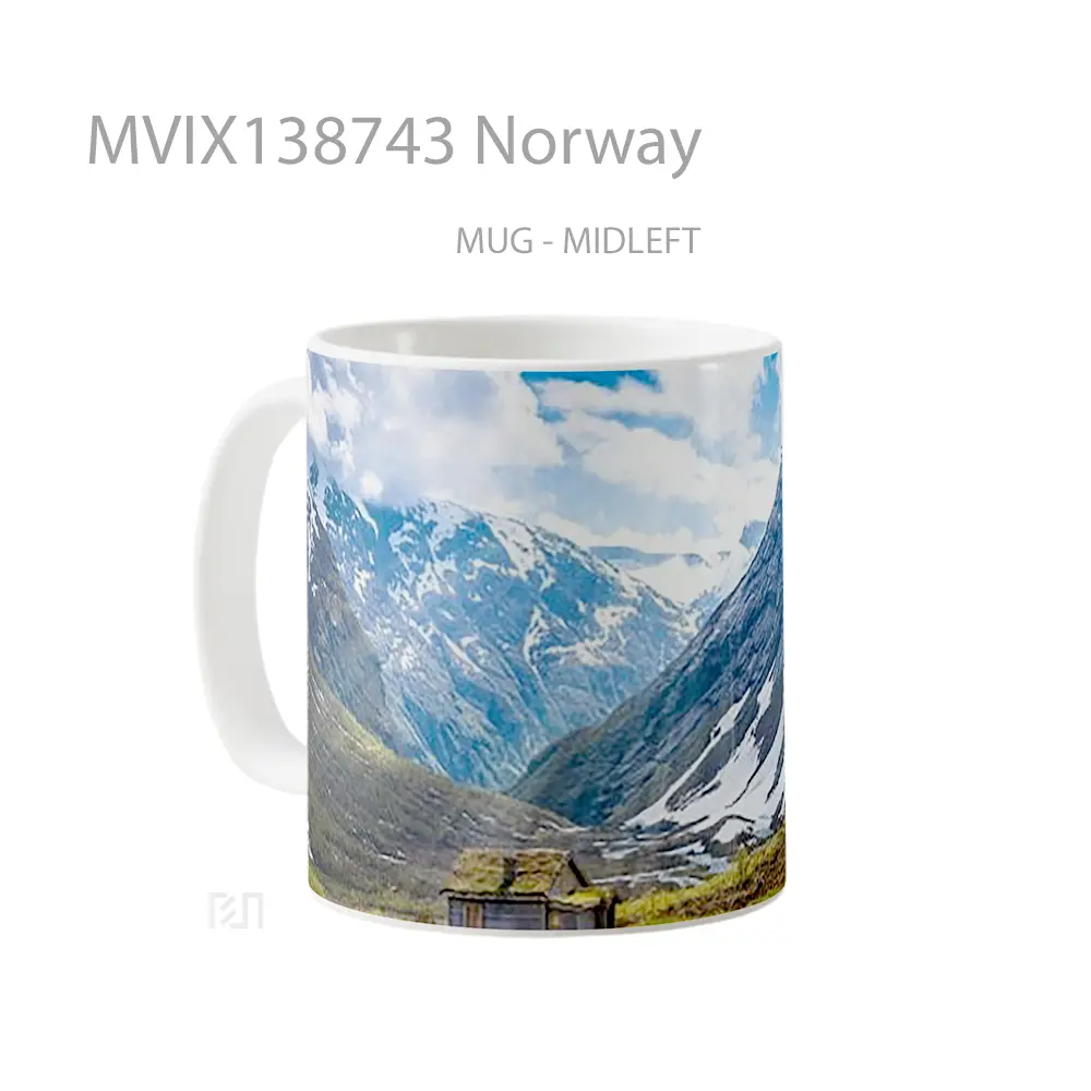 Mug Norway Gelas Keramik Unik - All-side / Desain