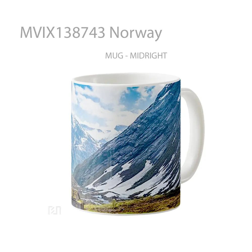 Mug Norway Gelas Keramik Unik - All-side / Desain