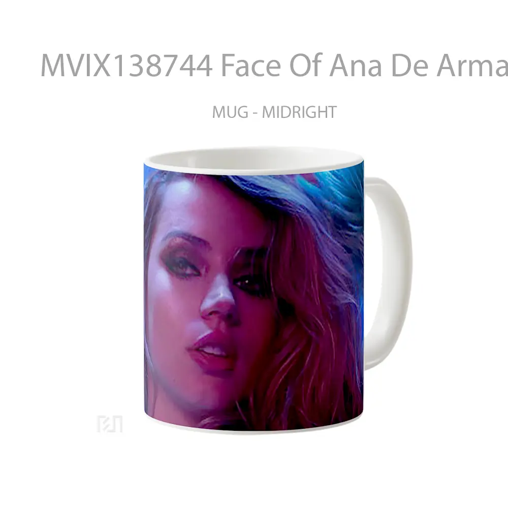 Mug Face Of Ana De Armas 2020 Gelas Keramik Unik - All-side / Desain