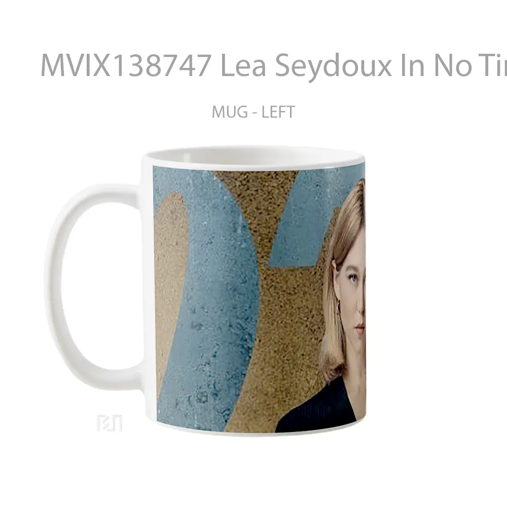 Mug Lea Seydoux In No Time To Die Gelas Keramik Unik - All-side / Desain