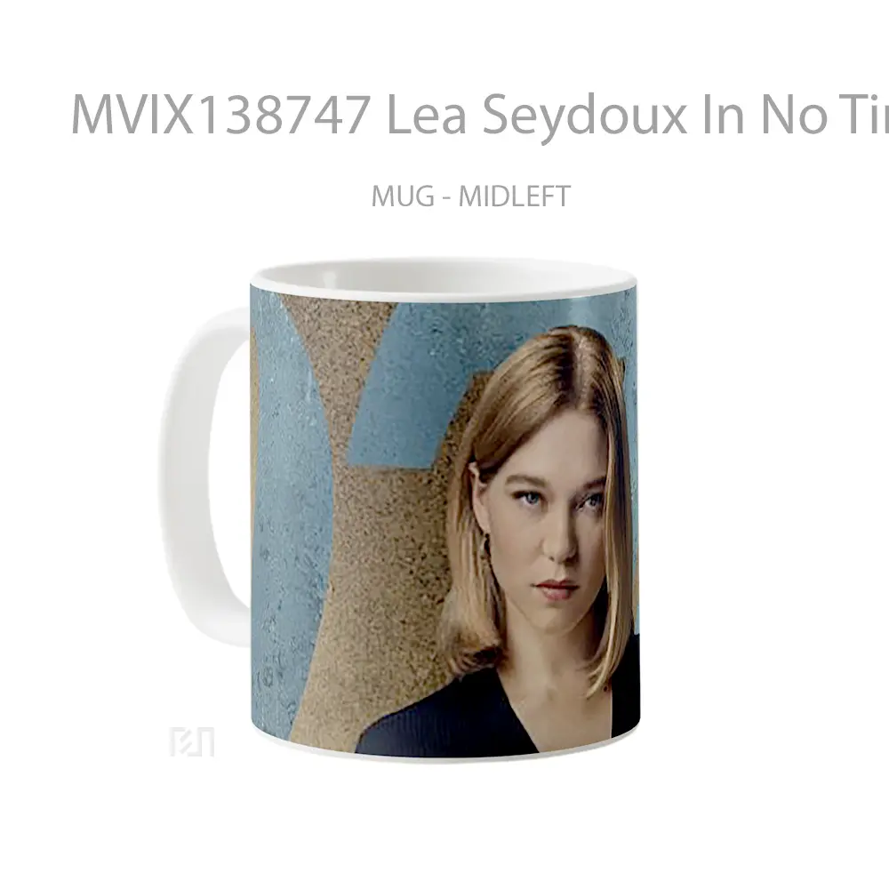 Mug Lea Seydoux In No Time To Die Gelas Keramik Unik - All-side / Desain