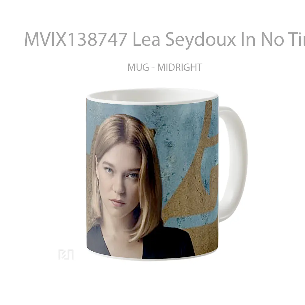 Mug Lea Seydoux In No Time To Die Gelas Keramik Unik - All-side / Desain