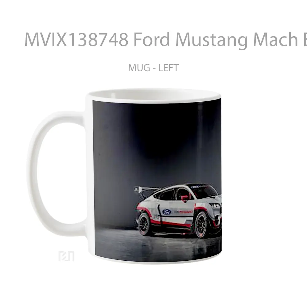 Mug Ford Mustang Mach E 1400 Prototype 2020 Cangkir Mobil - All-side / Desain