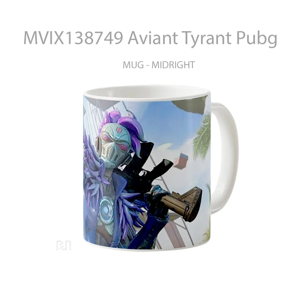 Mug Aviant Tyrant Pubg Cangkir Gamer - All-side / Desain