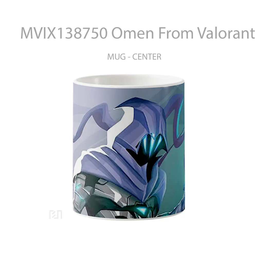 Mug Omen From Valorant Artwork Cangkir Gamer