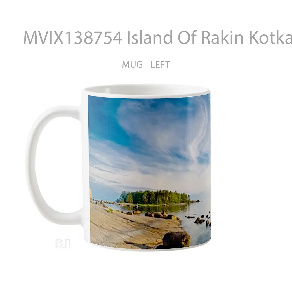 Mug Island Of Rakin Kotka Gelas Pemandangan Alam - All-side / Desain