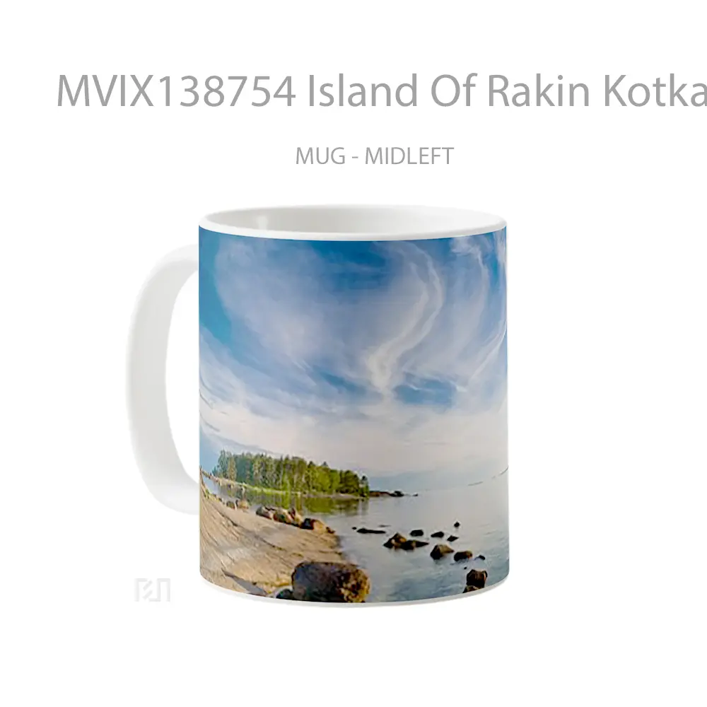 Mug Island Of Rakin Kotka Gelas Pemandangan Alam - All-side / Desain
