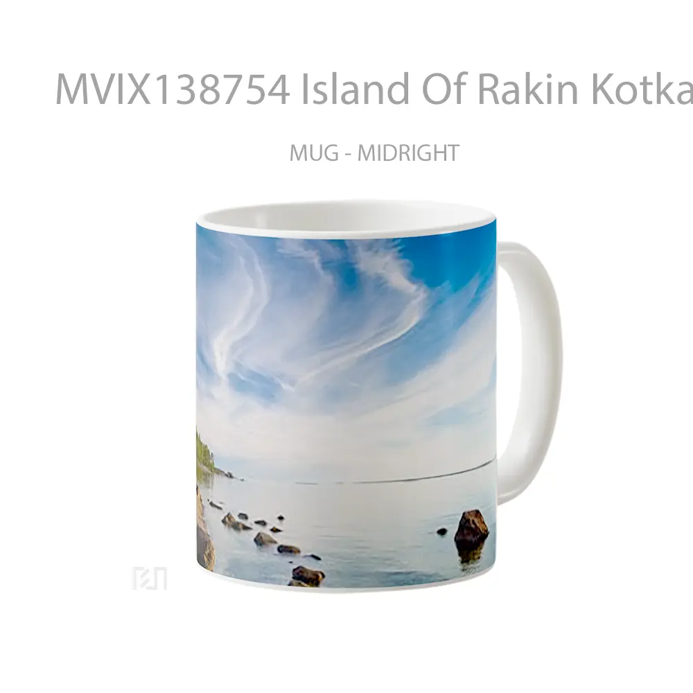 Mug Island Of Rakin Kotka Gelas Pemandangan Alam - All-side / Desain