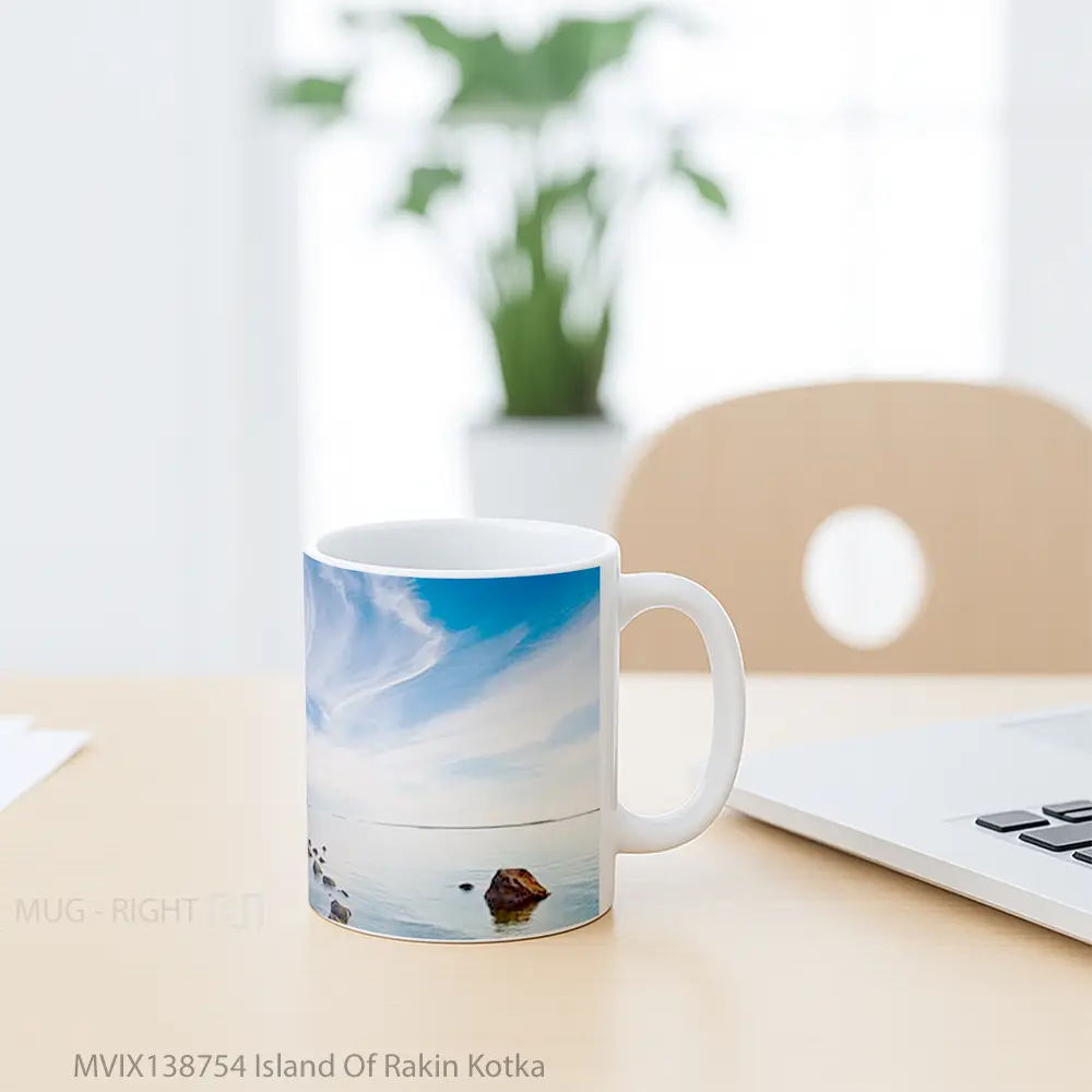 Mug Island Of Rakin Kotka Gelas Pemandangan Alam - All-side / Desain