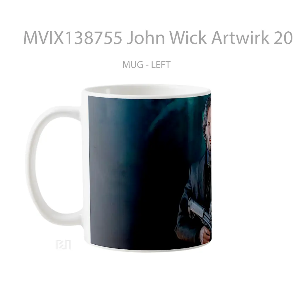 Mug John Wick Artwirk 2020 Gelas Keramik Unik - All-side / Desain