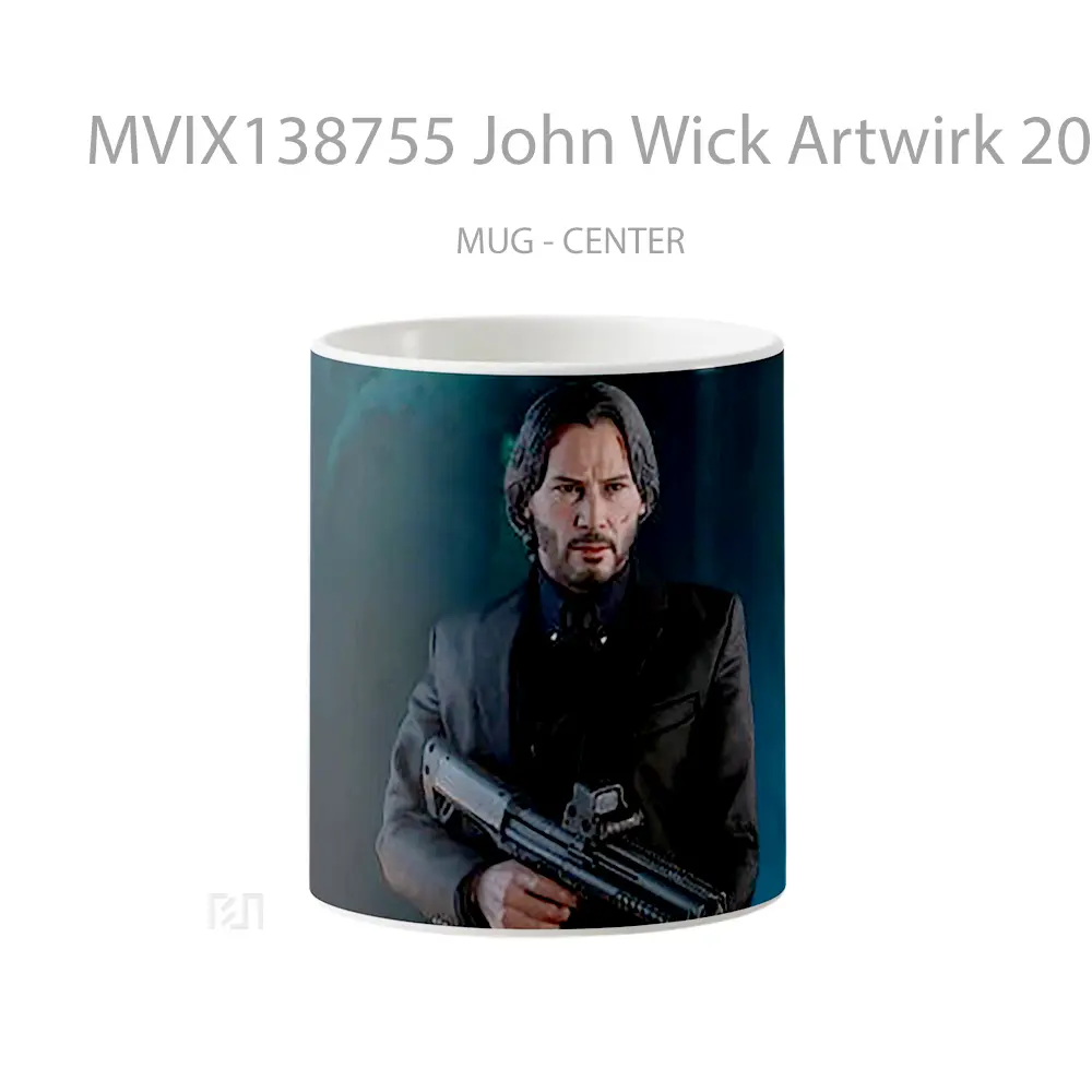 Mug John Wick Artwirk 2020 Gelas Keramik Unik