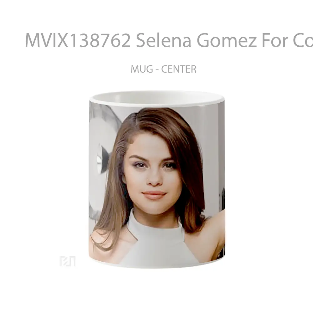 Mug Selena Gomez For Comercial Gelas Selebriti