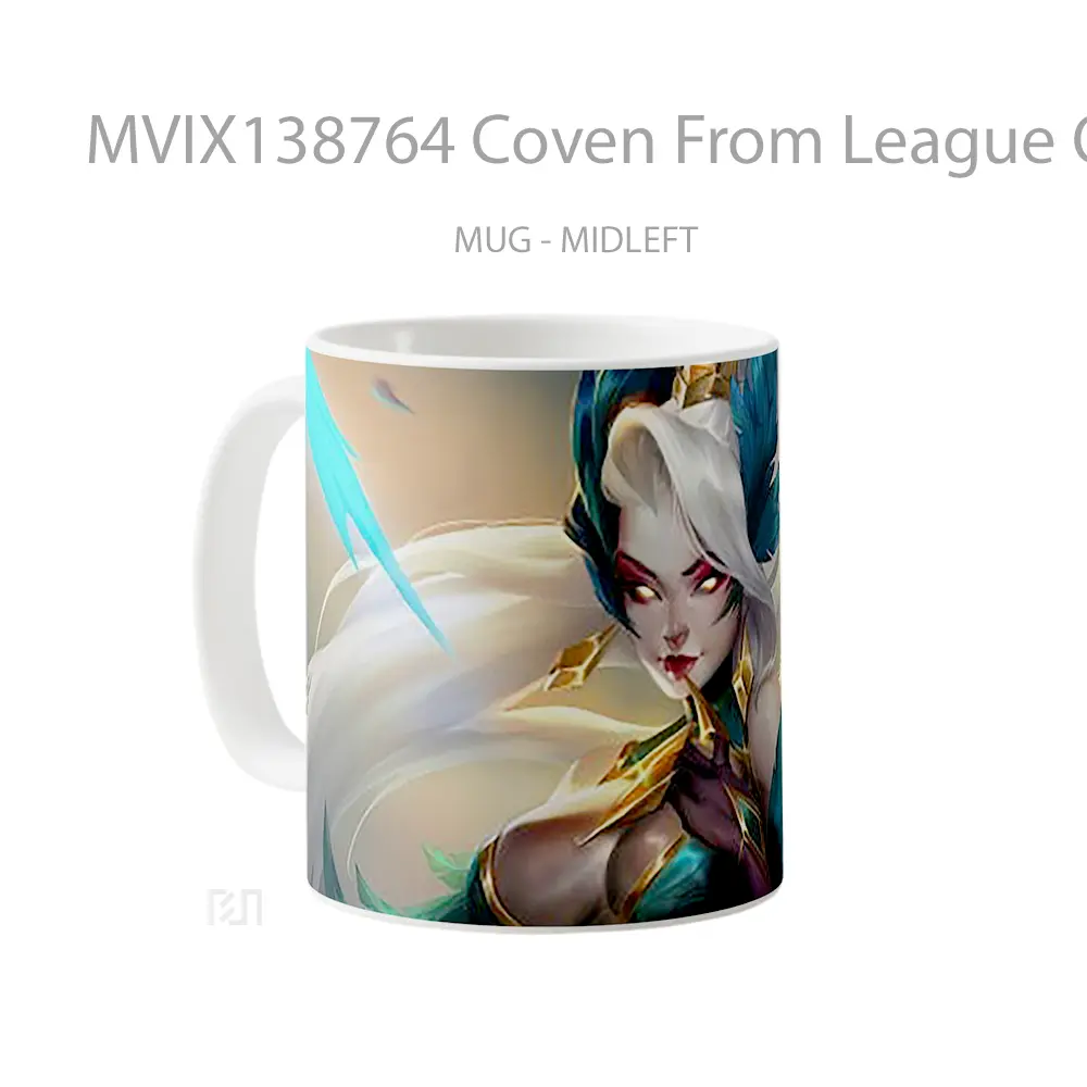 Mug Coven From League Of Legends Cangkir Gamer - All-side / Desain