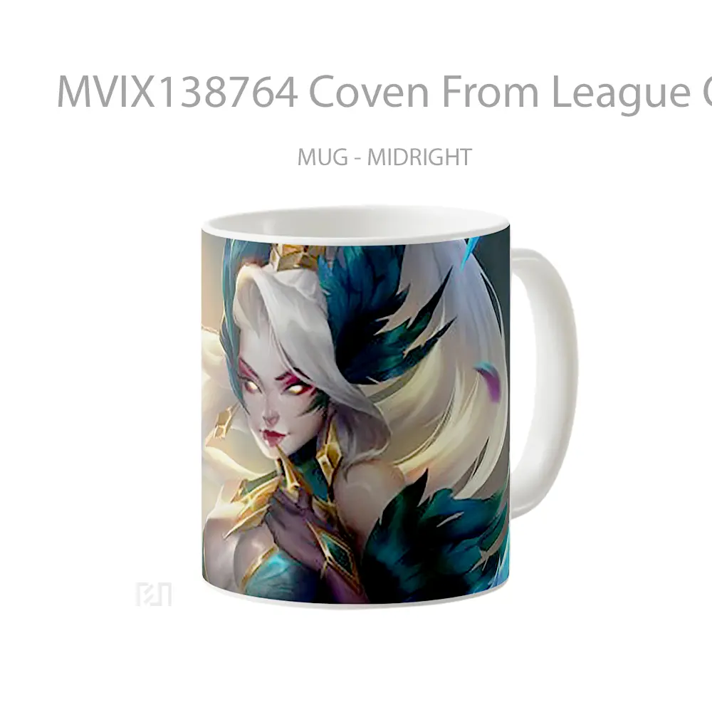 Mug Coven From League Of Legends Cangkir Gamer - All-side / Desain