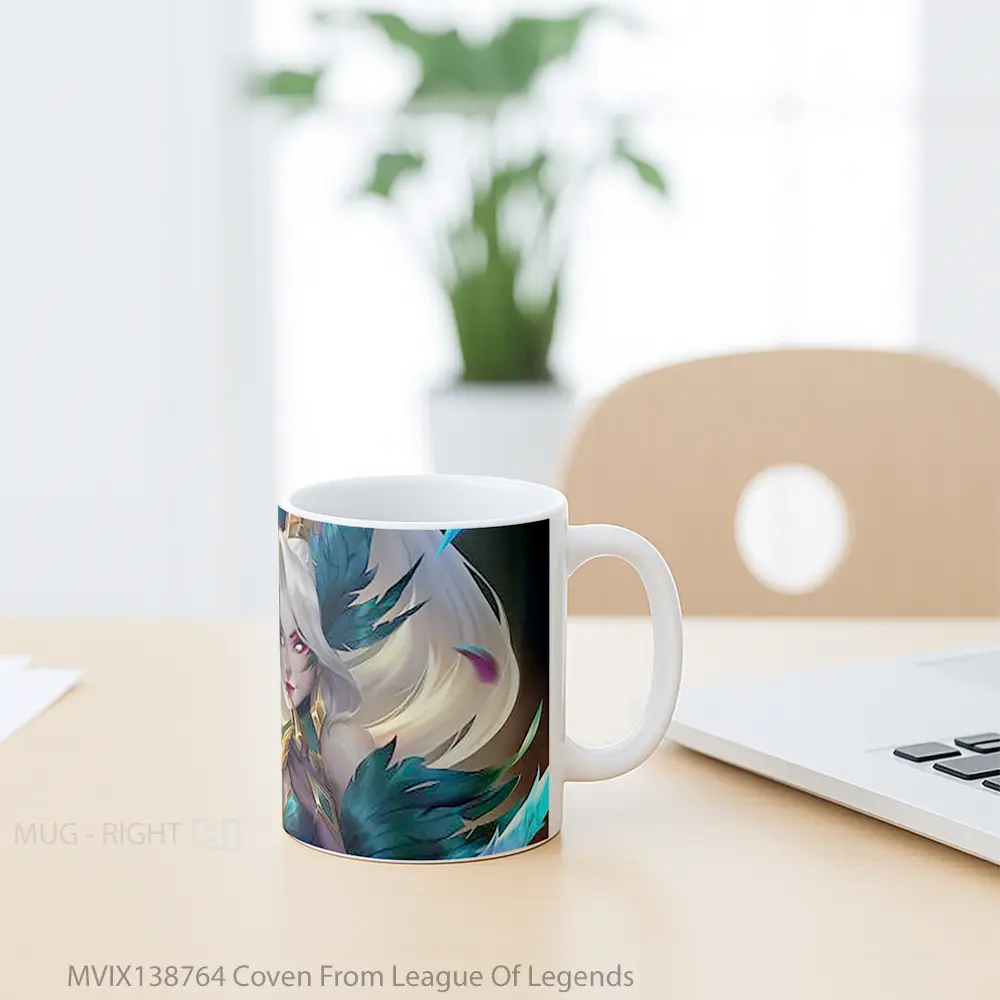 Mug Coven From League Of Legends Cangkir Gamer - All-side / Desain