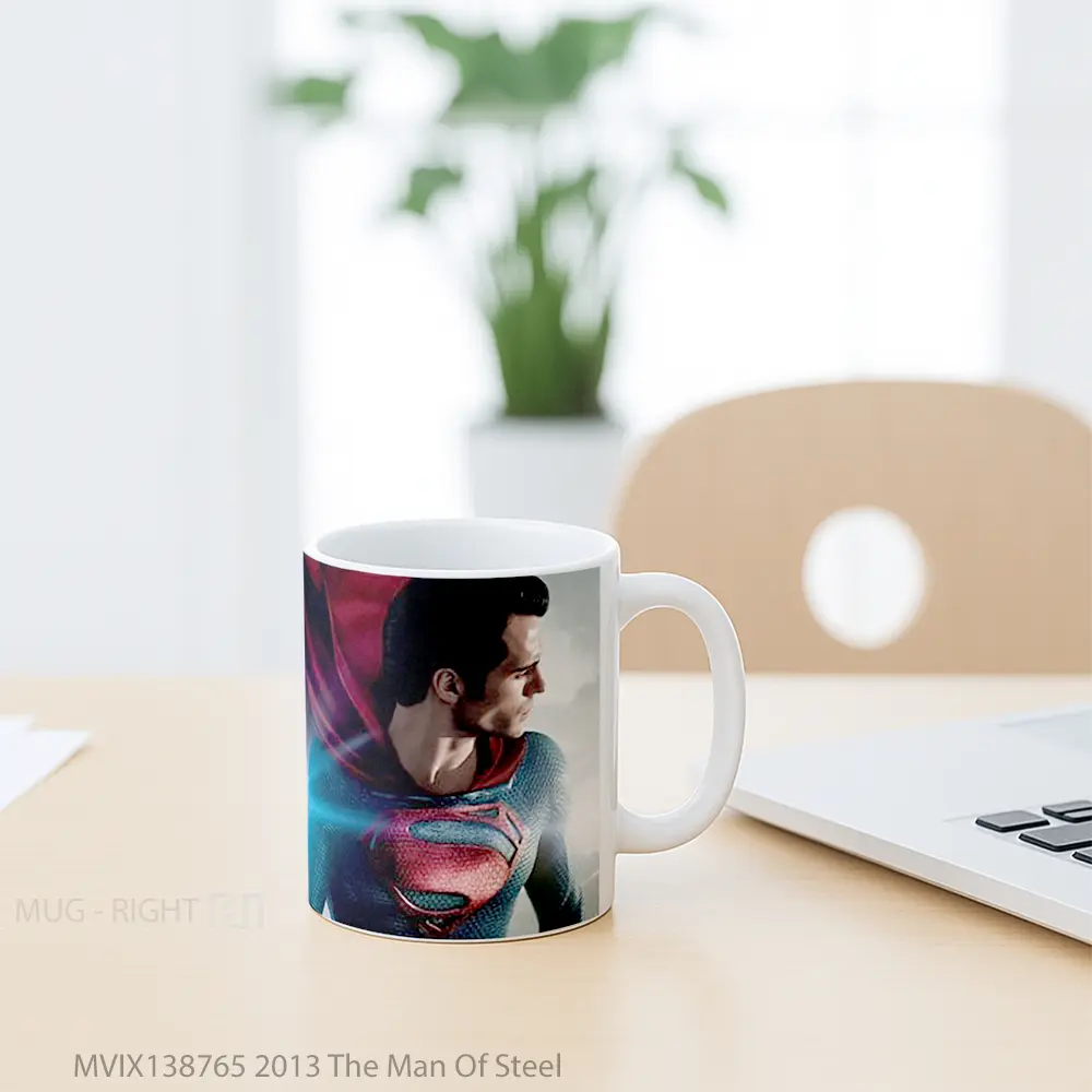 Mug 2013 The Man Of Steel Gelas Keramik Unik - All-side / Desain