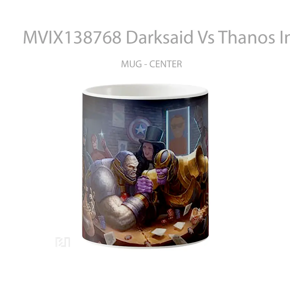 Mug Darksaid Vs Thanos In Bar Gelas Keramik Unik