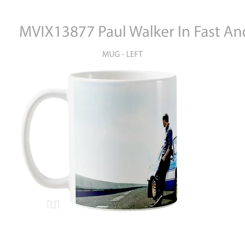 Mug Paul Walker In Fast And Furious 6 Gelas Keramik Unik - All-side / Desain