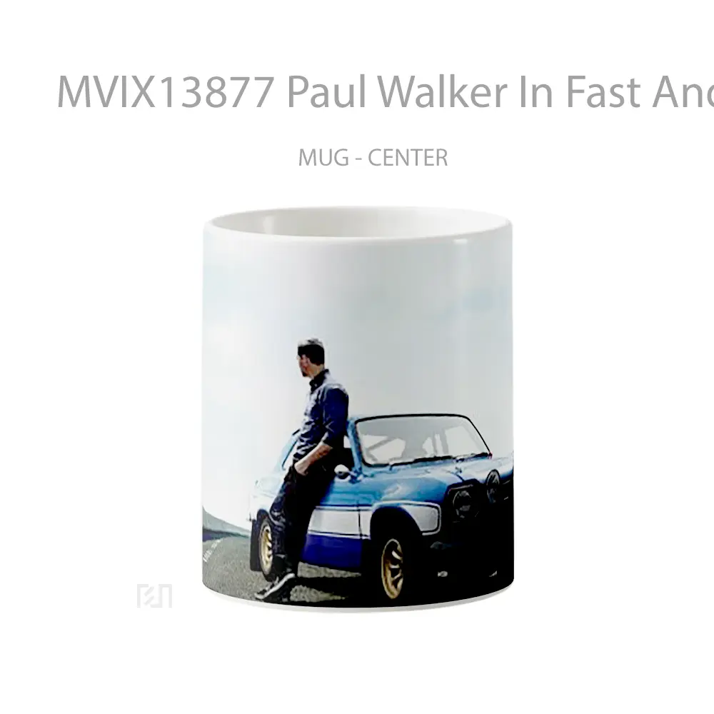 Mug Paul Walker In Fast And Furious 6 Gelas Keramik Unik