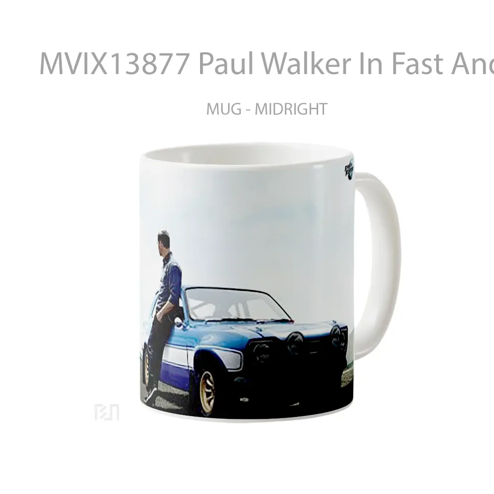 Mug Paul Walker In Fast And Furious 6 Gelas Keramik Unik - All-side / Desain